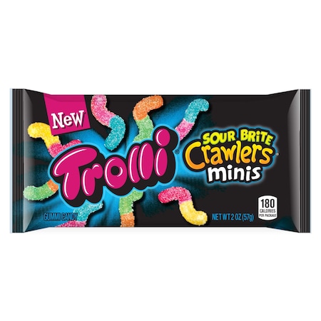 Trolli Trolli Sour Brite Crawlers Mini 2 oz., PK144 11099